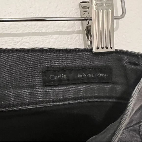 CITIZENS OF Humanity Carlie High Rise Skinny in Black Oak - Picture 7 of 9